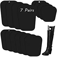 Los mejores  - FEPITO 7 pares de insertos de forma de bota reutilizables para botas altas Inserciones de soporte Soporte para mujeres